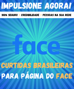 Comprar Curtidas Brasileiras para Página do Face