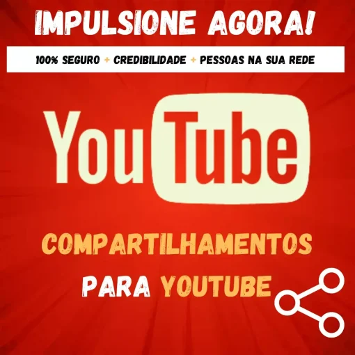 Comprar Compartilhamentos YouTube