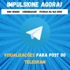 Comprar Visualizações Post Telegram