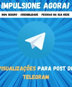 Comprar Visualizações Post Telegram