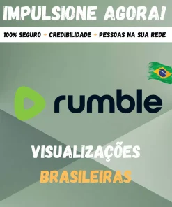Comprar Visualizações Rumble Brasileiras