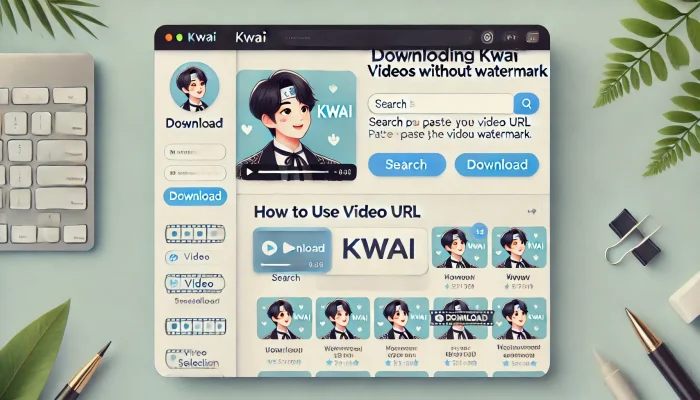 baixar vídeos do kwai marca d'água site