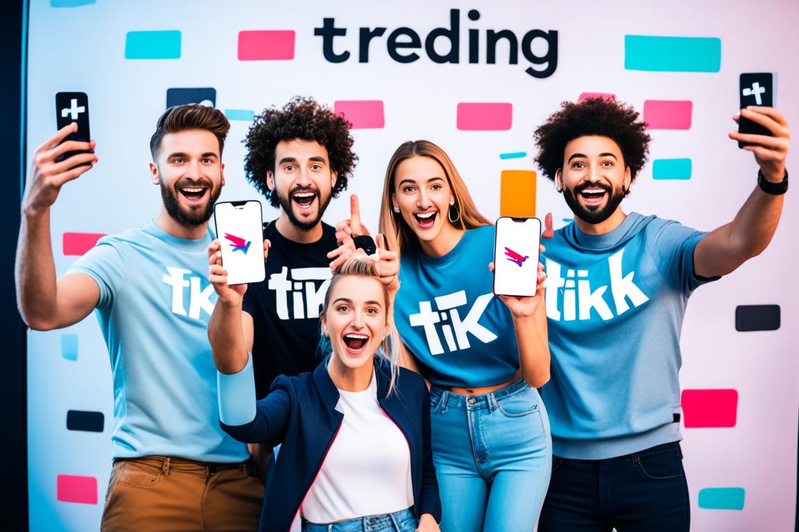 como usar hashtags no TikTok