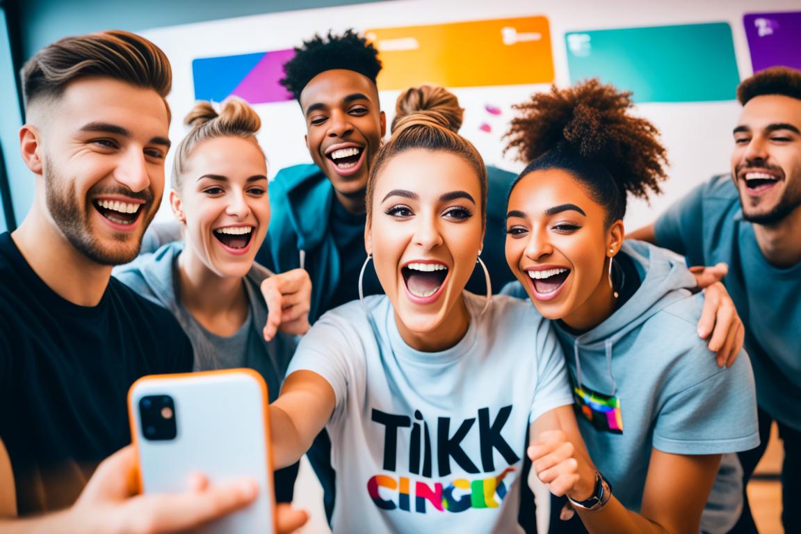 dinâmicas sociais do TikTok