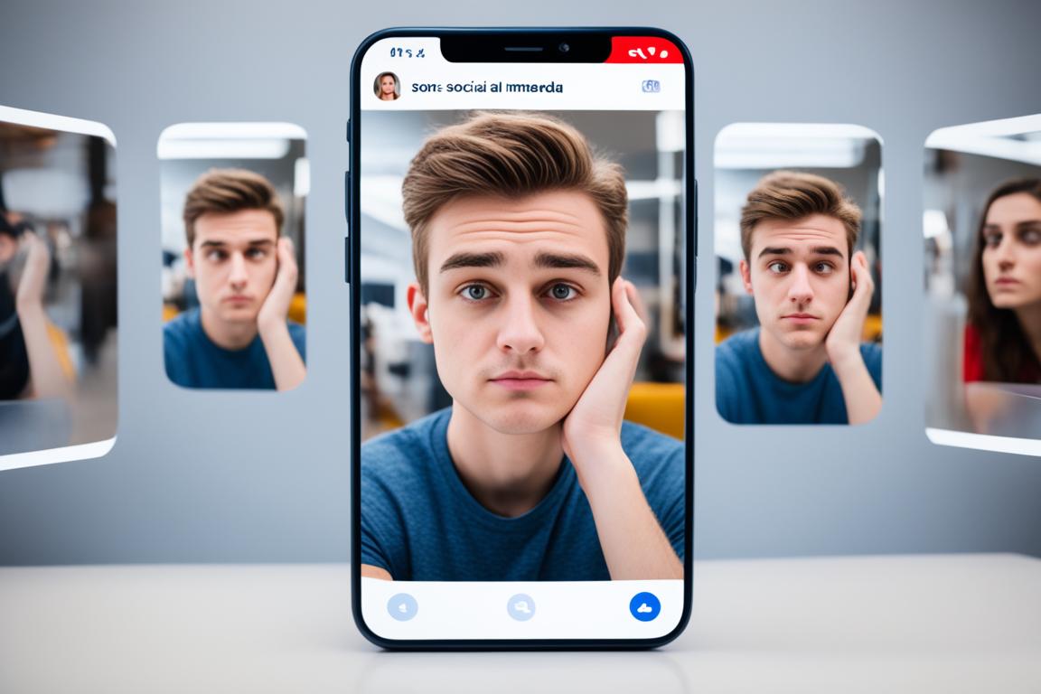 impacto das redes sociais na autoestima jovem